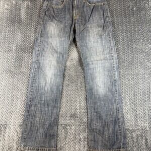 Levis 514 Jeans‎ Mens 26x26 Medium Wash Straight Leg Stretch Denim